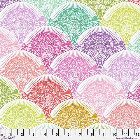 Tula Pink Snail Scallop Sugar Rush PWTP277.SUGARRUSH