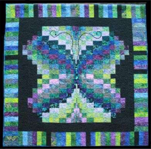 Bali Butterfly by Kathy Adams Patchwork Pattern