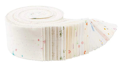 Hush 4 Rollie Pollie or 2.5” x 42 strips - for Riley Blake Designs