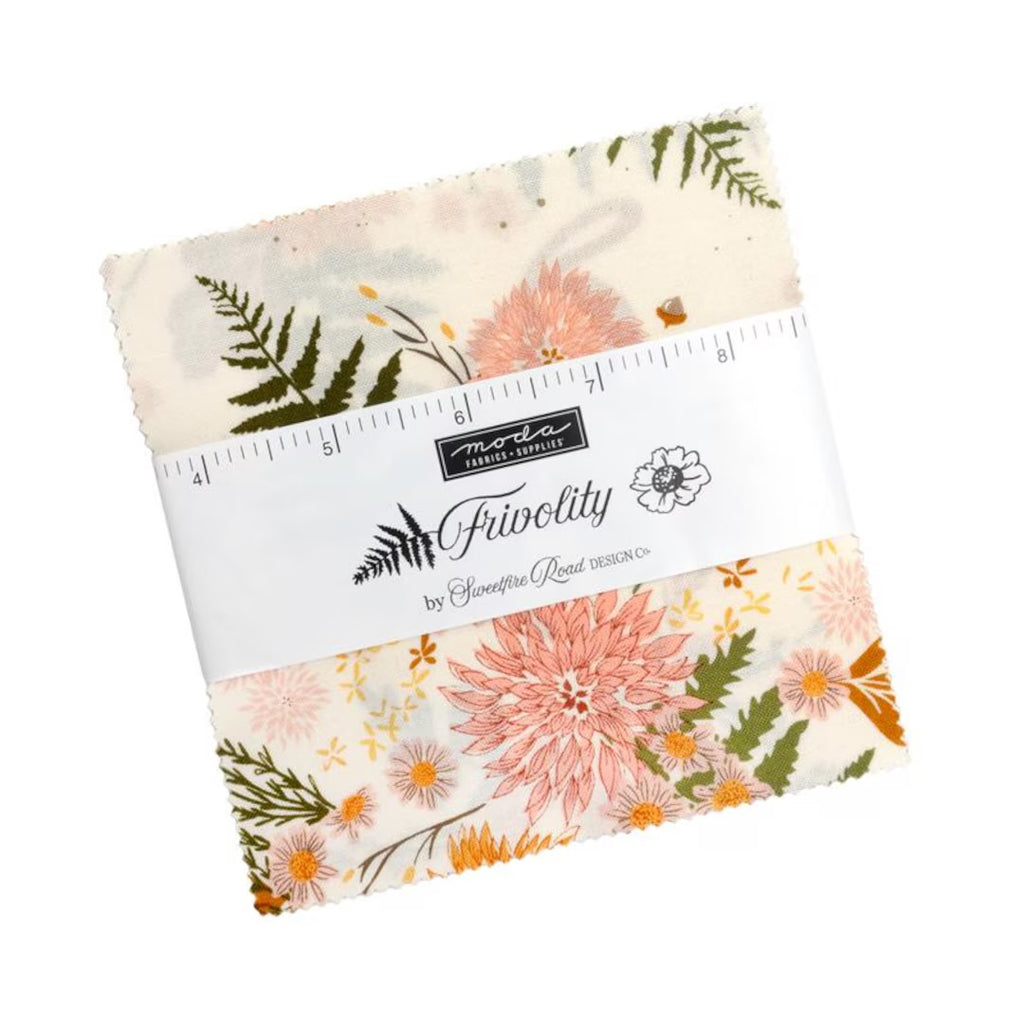 Frivolity by Sweetwater Road Designs for Moda - Charm Pack 5” squares