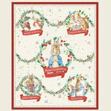 Peter Rabbit Advent Calendar Panel by Beatrix Potter