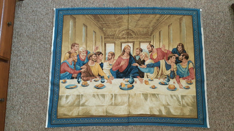The Last Supper Fabric Panel