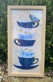 ‘Tea with Friends’ Collage Pattern by Veronica Appleyard