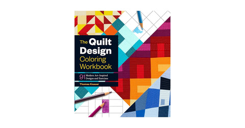 The Quilt Design Coloring Workbook by Thomas Knauer