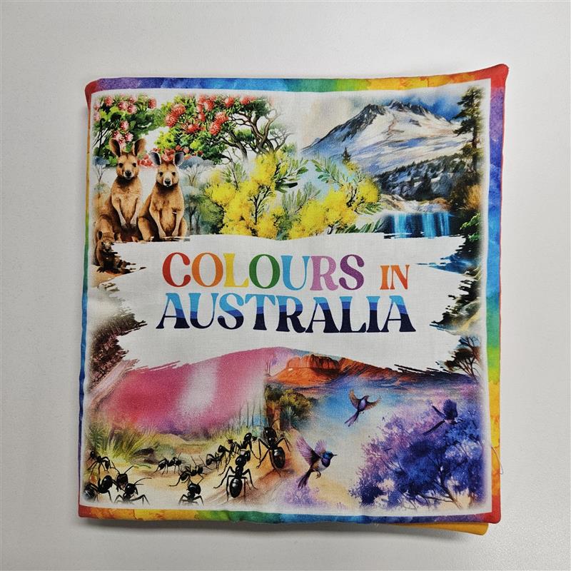 Colours in Australia Book Panel 36 inch