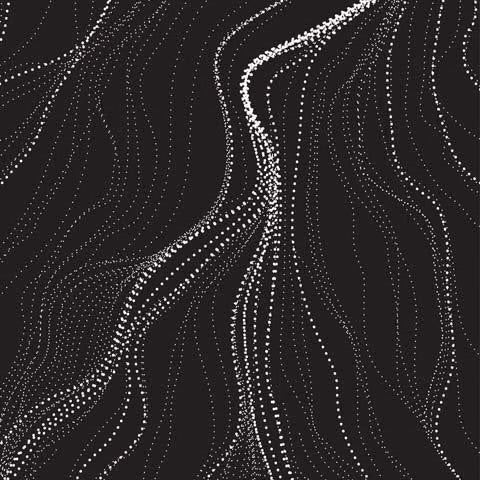 Sand Hill Charcoal by Anna Pitjara for M and S Textiles SANC