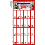 Advent Calendar Letters to Santa Fabric Panel by Simon Treadmill for Northcott Fabrics