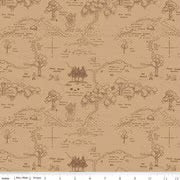 Winnie the Pooh - Map Brown