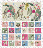 May Gibbs Christmas Advent Calendar Fabric Panel