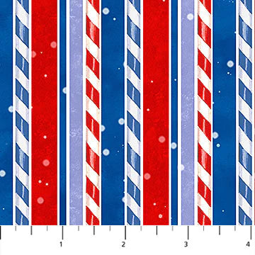 Twas the Night Before Christmas Stripe White Multi 27027 10