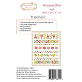 Summer Slice by Chelsea Stratton Designs Pattern