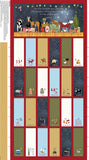 Farmlands Christmas Advent Panel by Red Tractor Designs DV5569