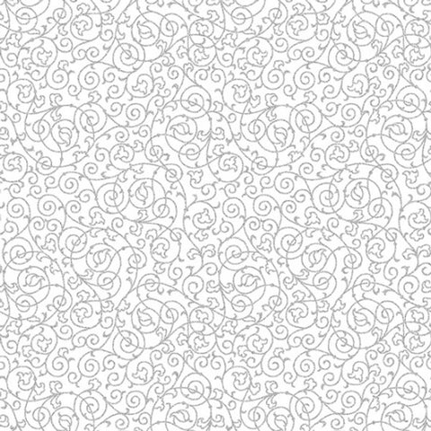 HOFFMAN FABRICS HOLIDAY ELEGANCE V7171 SILVER