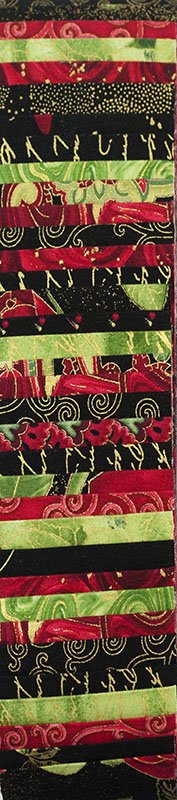 Gilded Rose by Timeless Treasure Christmas 2.5” strips (jelly roll)