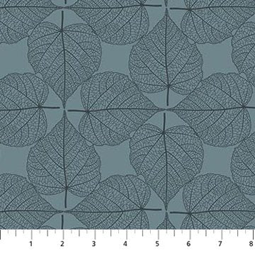 The Botanist by FIGO Fabrics Linden Blue