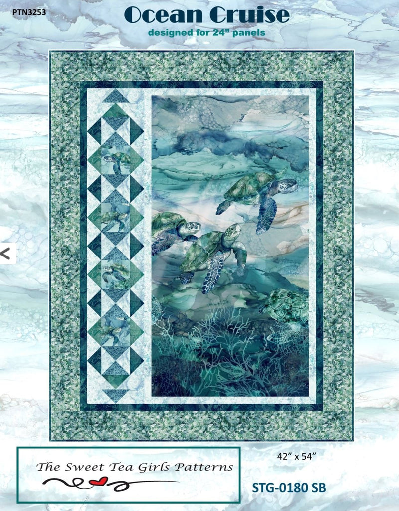 Ocean Cruise Panel Quilt Kit