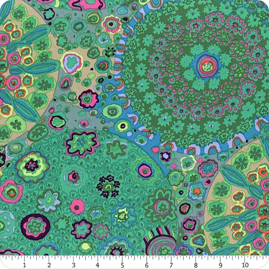 Kaffe Fassett Collective Millefiore Jade QBGP006.jade