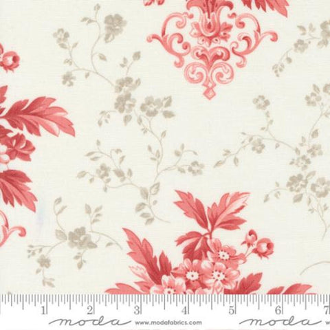 Ridgewood Milk Antique Bouquet by Minick and Simpson for Moda Fabrics M1497011