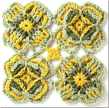 Connect the Shapes crochet motifs by Edie Eckman