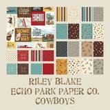 Cowboys by Echo Park Paper Co. for Riley Blake Designs Fat Quarter Bundle FQ-15490-25