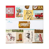 Cowboys by Echo Park Paper Co. for Riley Blake Designs 10 inch stacker (layer cake) 10-15490-42