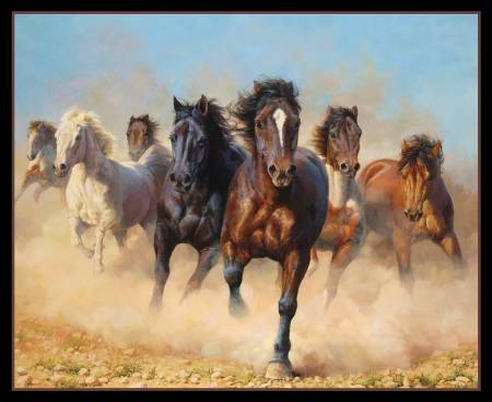 Thunder and Dust for Elizabeth’s Studio Fabric Panel