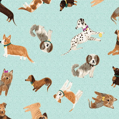 Uptown Y 3143-103 Tossed Dogs