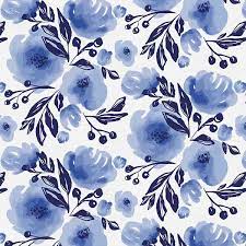 Lula Blue  Nona Floral Indigo 120-21773