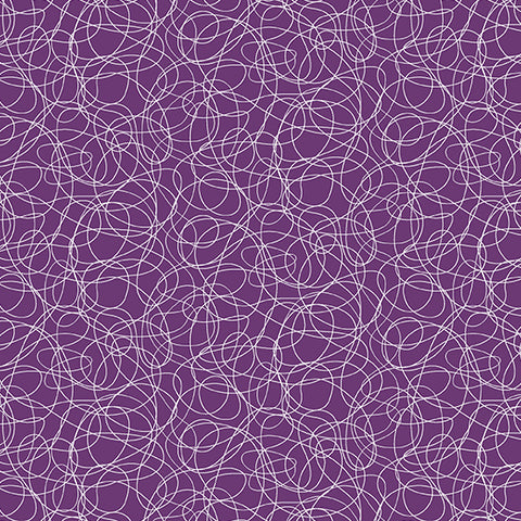 Sugar Pop - Squiggle - Plum - CS 37Plum